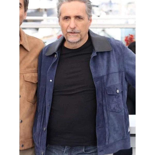 Kleber Mendonça Filho The Secret Agent Suede Leather Jacket Kleber Mendonça Filho The Secret Agent Suede Leather Jacket