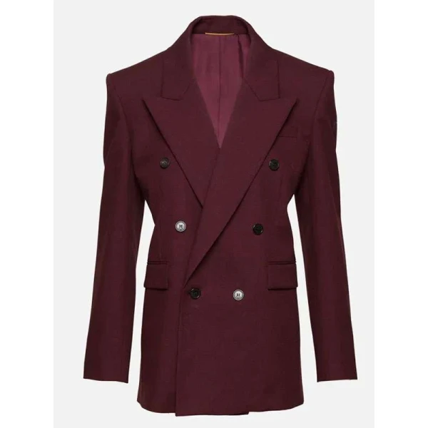 Kris Jenner The Kardashians Maroon Blazer