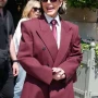 Kris Jenner The Kardashians Maroon Blazer