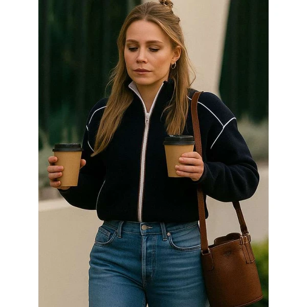 Kristen Bell Nobody Wants This S02 Black Jacket