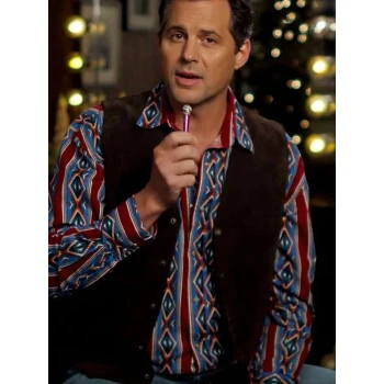 Kristoffer Polaha A Grand Ole Opry Christmas Brown Vest