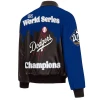 LA Dodgers Champions 2025 Leather Jacket