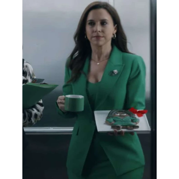 Lacey Chabert She’s Making a List Green Blazer