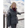 Laci J Mailey An Alpine Holiday Grey Jacket