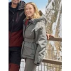 Laci J Mailey An Alpine Holiday Grey Jacket
