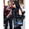 Lady Gaga The Late Show Black Leather Vest
