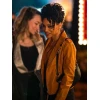 Laila Jackson Murder in a Small Town S02 Brown Leather Jacket