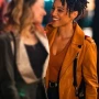 Laila Jackson Murder in a Small Town S02 Brown Leather Jacket