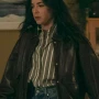 Lala Dominguez NCIS Origins Bomber Leather Jacket