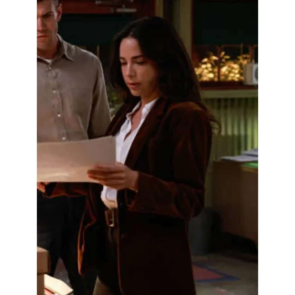 Lala Dominguez NCIS Origins Brown Blazer