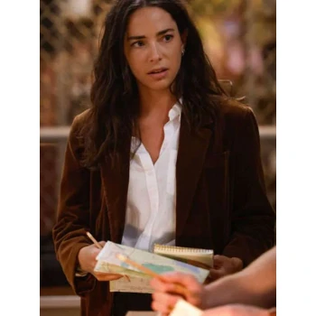 Lala Dominguez NCIS Origins Brown Blazer
