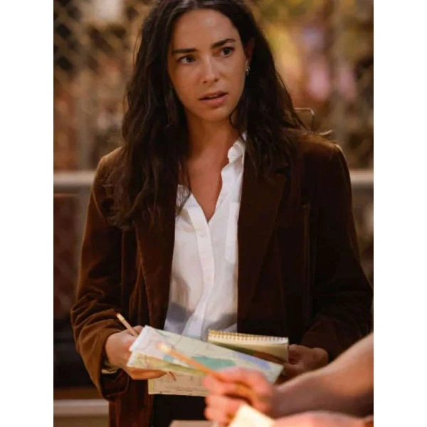 Lala Dominguez NCIS Origins Brown Blazer