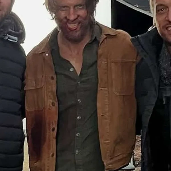 Forgive Us All Lance Giles Stylish Brown Jacket for Men Forgive Us All Lance Giles Stylish Brown Jacket for Men