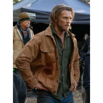 Forgive Us All Lance Giles Stylish Brown Jacket for Men