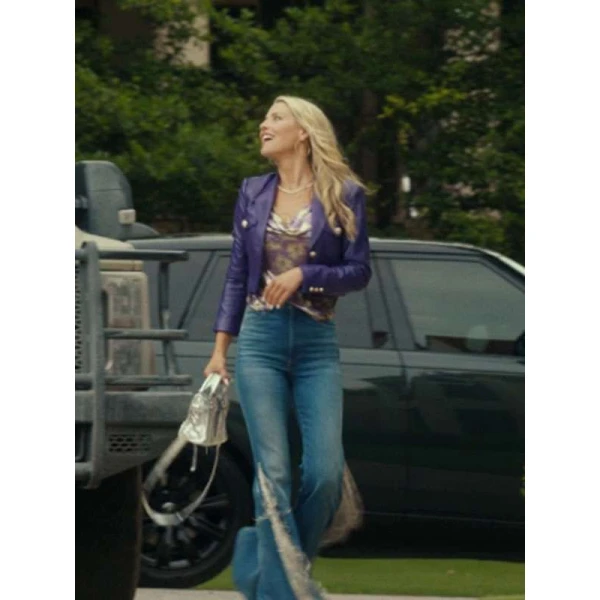 Landman S02 Ali Larter Cropped Leather Jacket