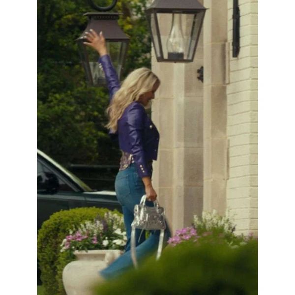 Landman S02 Ali Larter Cropped Leather Jacket