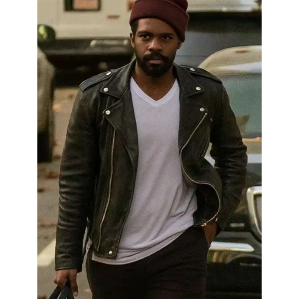 Larry Underwood The Stand Black Leather Jacket