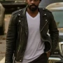 Larry Underwood The Stand Black Leather Jacket