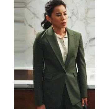 Leah Lewis Matlock S02 Green Blazer