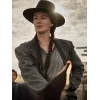 Lena Headey The Abandons Grey Coat