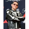 Lenny Tavárez MTV Awards Skeleton Leather Jacket