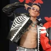 Lenny Tavárez MTV Awards Skeleton Leather Jacket Lenny Tavárez MTV Awards Skeleton Leather Jacket