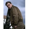 Leo Woodall Nuremberg Brown Jacket