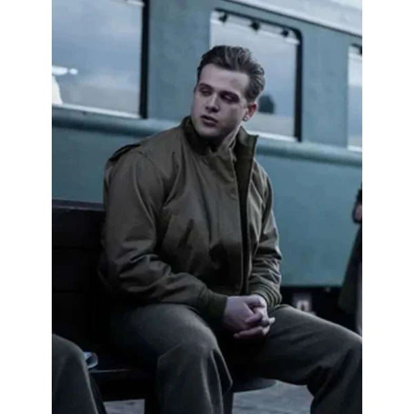 Leo Woodall Nuremberg Brown Jacket