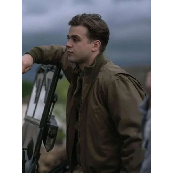 Leo Woodall Nuremberg Brown Jacket