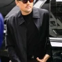 Leonardo DiCaprio 2025 Black Cotton Jacket