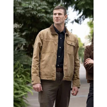 Leroy Jethro Gibbs NCIS Origins Brown Jacket