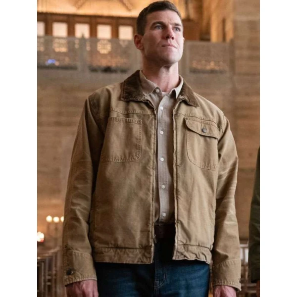 Leroy Jethro Gibbs NCIS Origins Brown Jacket