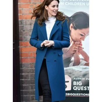 LEYF Kate Middleton Blue Coat