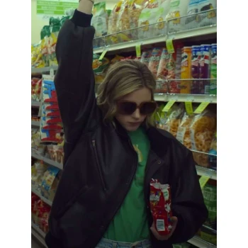 Lili Reinhart Hal and Harper Leather Jacket