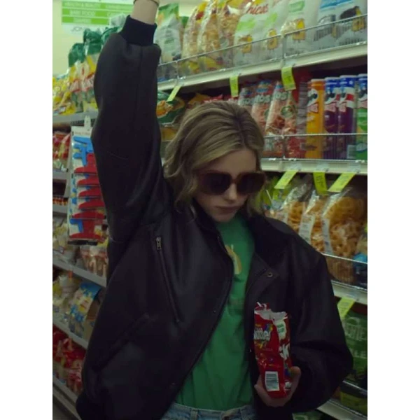 Lili Reinhart Hal and Harper Leather Jacket