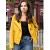 Louisa Lytton EastEnders Yellow Leather Jacket