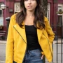 Louisa Lytton EastEnders Yellow Leather Jacket