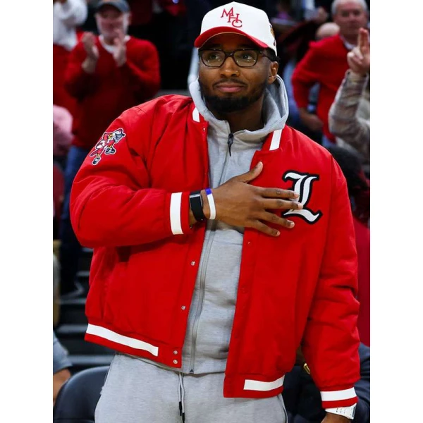 Louisville Cardinals Donovan Mitchell Red Jacket