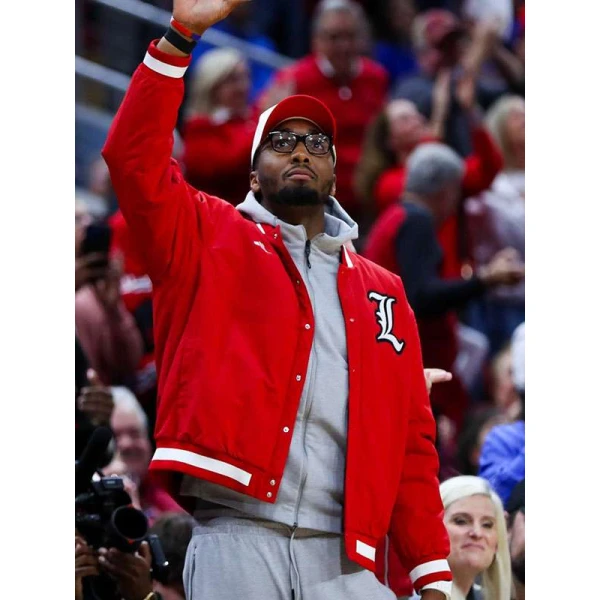 Louisville Cardinals Donovan Mitchell Red Jacket