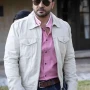 Stylish White Jacket Luis Fonsi Say a Little Prayer Look