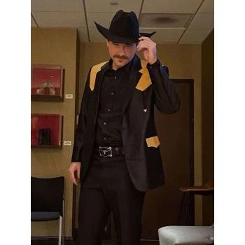 Luke Benward A Grand Ole Opry Christmas 2025 Black Blazer