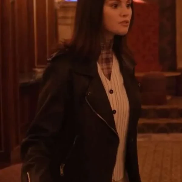 Mabel Mora Brown Stylish Leather Jacket from Only Murders Mabel Mora Brown Stylish Leather Jacket from Only Murders