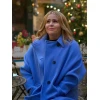 Mae Whitman The Twelve Dates Til Christmas Blue Coat