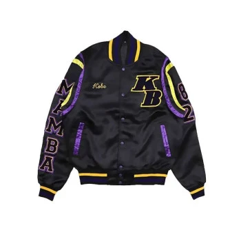 Mamba Hall of Fame Kobe Bryant Varsity Jacket