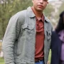 Marcus Scribner Boston Blue Grey Cotton Jacket