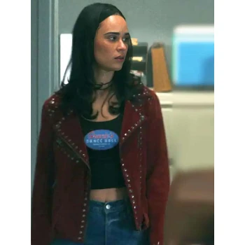 Marianly Tejada Ransom Canyon S01 Suede Leather Jacket