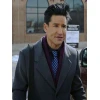 Mario Lopez The Christmas Spark Grey Wool Coat