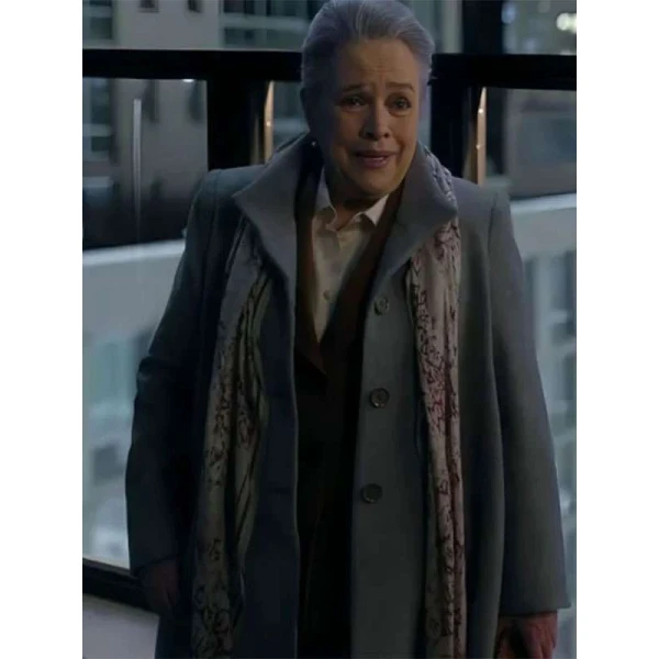 Matlock S02 Madeline Matlock Grey Wool Coat