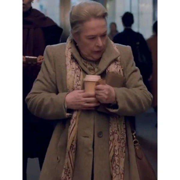 Matlock S02 Madeline Matlock Grey Wool Coat