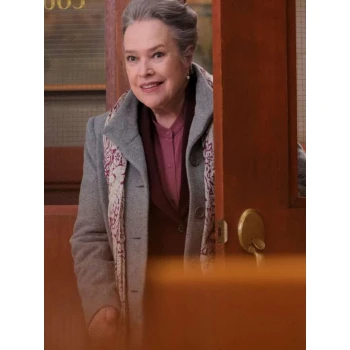 Matlock S02 Madeline Matlock Grey Wool Coat